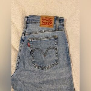 Levi's Light Blue Straight Leg Jeans